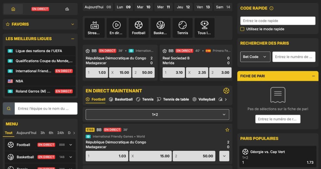 24bet Casino paris sportifs